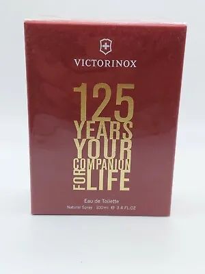 Victorinox 125 Years Your Companion For Life 3.4 Oz Eau De Toilette • $35