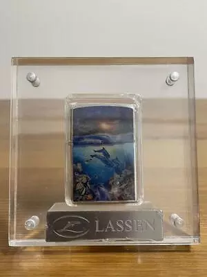 Zippo Limited Limited Zippo Lighter Lassen Art Sea Fish Rare Rare • £93.71