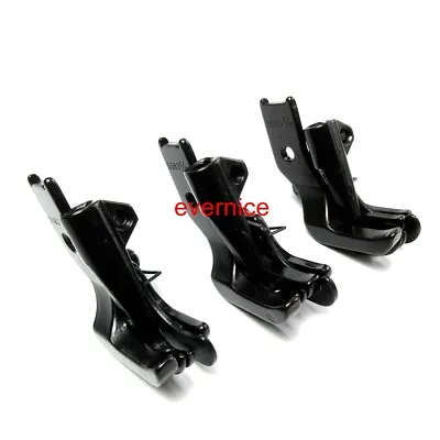 3 Sets For SINGER 111W155 211U 211W WALKING FOOT With EDGE GUIDE 1/8 3/16 1/4 • $14.44