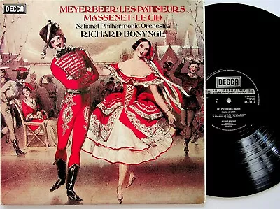 SXL 6812 HOLL Meyerbeer Les Patineurs/Massenet Le Cid Bonynge LP (EX++) TAS List • £9.99