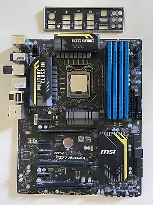 MSI Z77 - M Power Motherboard LGA1155 W/I/O & I5-3570K & 16G Ram & Fan • $299