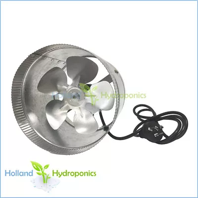 6 /150MM 25W GROWLUSH INLINE EXHAUST VENT FAN Metal Blade Hydroponics Blower • $59.75