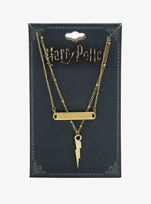 Harry Potter Necklace - Mischief Managed & Lightning • $12.74