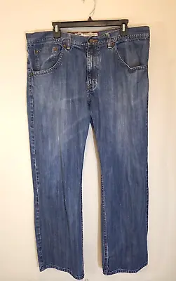 Artful Dodger Jeans Mens Size 42 (Actual 39x32) Blue Straight Leg Denim • $24.95