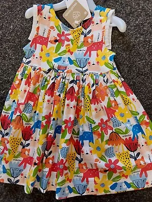 Sale New Girls Mayoral Summer Dress Style 1932 Size 18 Months • $13.06