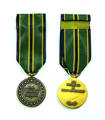 Border Patrol Commissioner's Excellence In Group Achievement Medal Miniature • £24.08