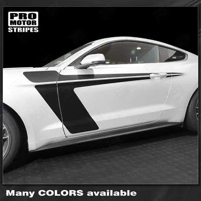 Ford Mustang 2005-2023 Side Accent Stripes Decals (Choose Color) • $64.40