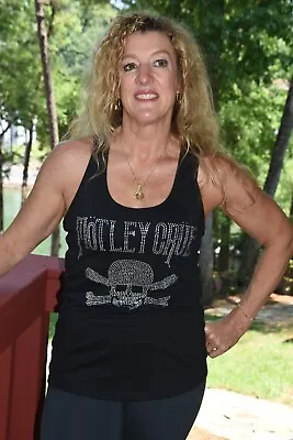 Motley Crue  Rhinestone Bling  Shirt Or Tank XS S M L XL XXL 1X 2X 3X 4X 5Xclear • $32.99