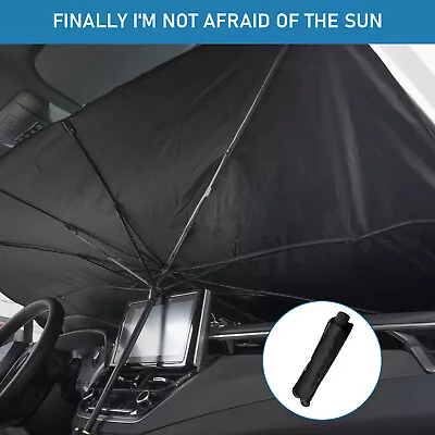 Foldable Car Windshield Sunshade Front Window Cover Visor Sun Shade Umbrella • $12.75