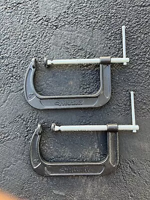 Two (2) 6” Husky C-clamps • $10