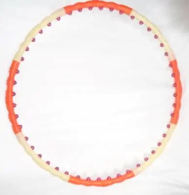 Health Hoop 2.6lb Exercise MASSAGE Abdomen STOMACH Hula Hoop Gym CORE Fitness • $34.91