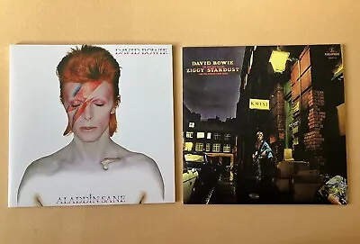 DAVID BOWIE Aladdin Sane & Ziggy Stardust VINYL LP 180 GRAM  • £44