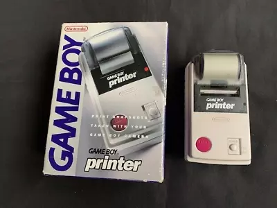 Gameboy Printer No Link Cable - Boxed - Untested • £69.99