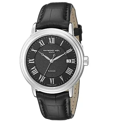 Raymond Weil 2837-STC-00208 Men's Maestro Black Automatic Watch • $483.60