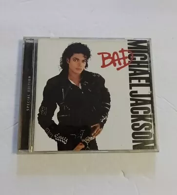 Michael Jackson - Bad (CD Sep-1987 Epic. Has Booklet With Lyrics And Pictures • $4.95