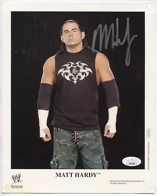 Matt Hardy WWE Autographed 8 X10  Photo W/JSA COA JSAP-113 • $26.35