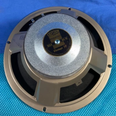 1 VINTAGE 70s-80s Celestion G10 Vintage 10  Speaker Woofer 8 Ohm 60 Watt GUITAR • £66.63