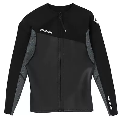 Volcom 1.5mm Front Zip Neoprene Jacket - Black - New • $129.95