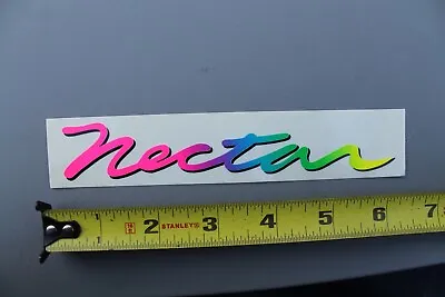 Nectar Surfboards Simon Anderson Neon Rainbow 80's V56B Vintage Surfing STICKER • $38