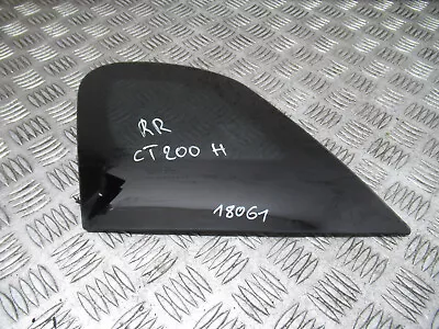 2012 Lexus Ct200h Se-l Mk1 5drs Hatch Rear Right Side Quarter Glass Ref18061 • $60.92