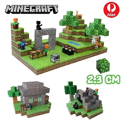 Minecraft Magnetic Building Blocks Set Magnet Children Kids Educational Toy Gift • $61.78