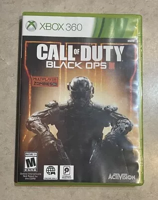 Call Of Duty: Black Ops 3 III (Xbox 360 2012) Complete Tested • $12.78