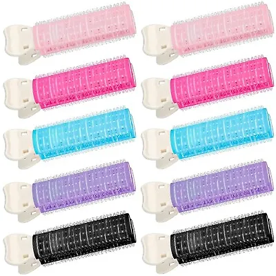 10 Pack Volumizing Roller Hair Clips For Roots Styling Drying And Volume • $9.95