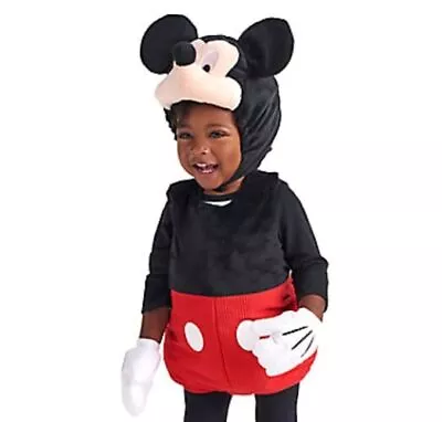 NWT Disney Store Mickey Mouse Plush Baby Costume Size 6-12 Months 50% / $25 OFF • $24.95