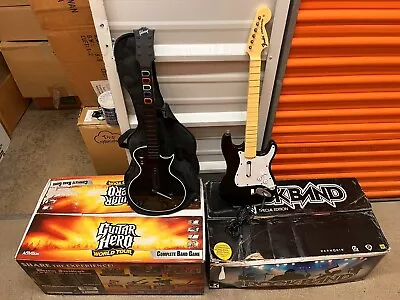 $199.99 • Buy Xbox 360 Guitar Hero Rock Band Bundle Sets In Box/Complete! *LOCAL P/U ONLY!*