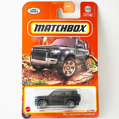 Matchbox 2020 Land Rover Defender 90 Black 2023 Basic Cars • $6.65