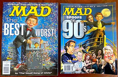 MAD  The Best Of The Worst  (2012) & MAD Spoofs The 90's (2022) VF+ And F/VF • $14.99