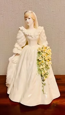 Coalport Figurine Diana Princess Of Wales 1981 CW438 LTD Ed 8078/12500 Perfect • £30