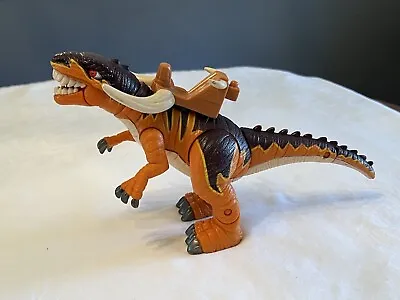 Imaginext Dinosaur Toy Slasher The Allosaurus Imaginext Mattel 2004 W/ Saddle • $7.50