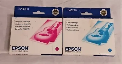 Epson 48 T048320 T048220 Mag + Cyan Cartridge Sealed • $9.99