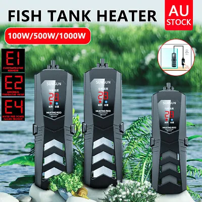 $62.69 • Buy  SUNSUN PTC Aquarium Submersible  Heater Fish Tank Auto Thermostat 100W-1000W AU