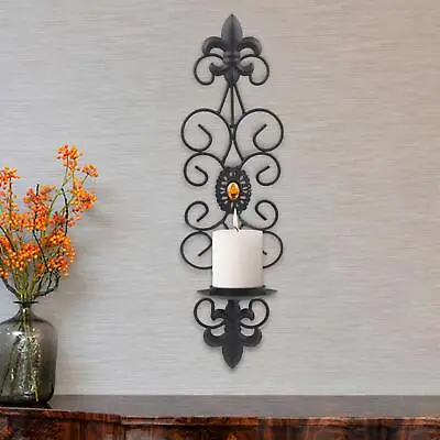 Vintage Tealight Candle Holders Wall Sconces Wall Mounted For Home Ornament • £11.30