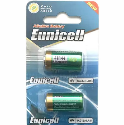 4LR44 Batteries 476A PX28 X 2 4G13 L1325 A544 6v Battery Eunicell • £2.92