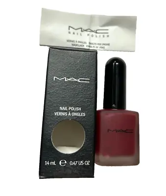 NEW MAC Cosmetic Nail Polish  #VINO - 14mL/0.47fl Oz - NIB • $18.99