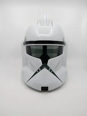 2008 Hasbro Star Wars Clone Trooper Voice Changing Wearable Helmet • $19.89