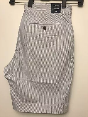 Brand New J. Crew Mens Shorts Seersucker Size 33 Inseam 9  • $15