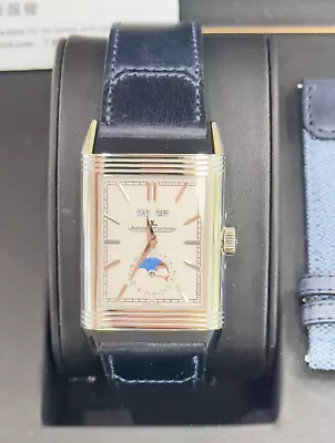 Jaeger-LeCoultre Reverso Tribute Duoface Calendar Q3918420 Watch BOX/PAPERS • $14950