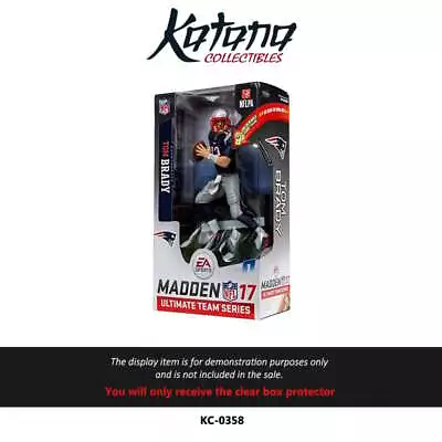 Protector For McFarlane NFL EA Sports Madden 17 Ultimate Team Series 1 Tom Brady • $23.98