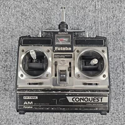 UNTESTED Futaba Conquest FP-T4NL Radio Controller Transmitter Japan No Battery • $24.99