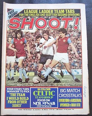 £2.49 • Buy SHOOT Magazine 2nd September 1978  /  CELTIC Team  / 2 Sep 78