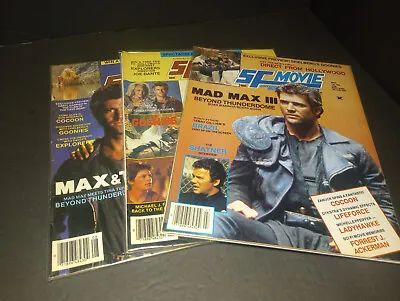 SF MOVIELAND Magazine 1985 Goonies Mad Max Explorers Disney Back To The Future  • $28
