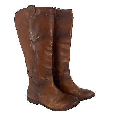 Frye Paige Tall Women’s Size 6.5 B Cognac Brown Riding Boots 3476534 COG • $55.99