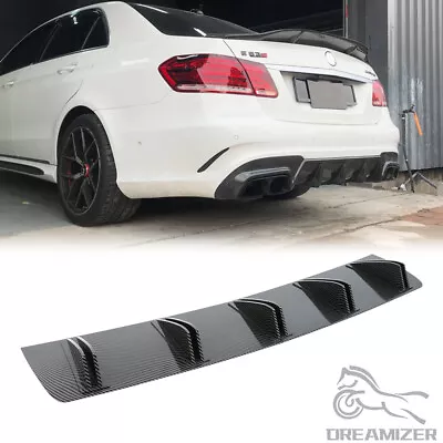 For Mercedes Benz W212 W211 E63 Rear Diffuser Bumper Splitter Spoiler Body Kit • $43.19