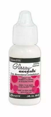 £3.95 • Buy Ranger ALCOHOL INK Bottle GLOSSY CRACKLE  ENAMEL ACCENTS 0.5fl.oz ACID FREE GAC