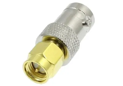 £3.45 • Buy SMA Male To BNC Female Connector Adapter Convertor                           645
