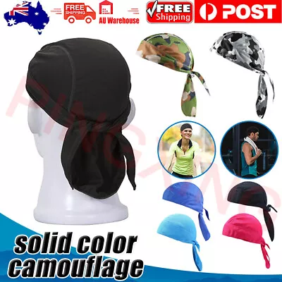 Quick Dry Bandana UV Protection Headband Scarf Men Summer Hiking Running Scarf • $13.47